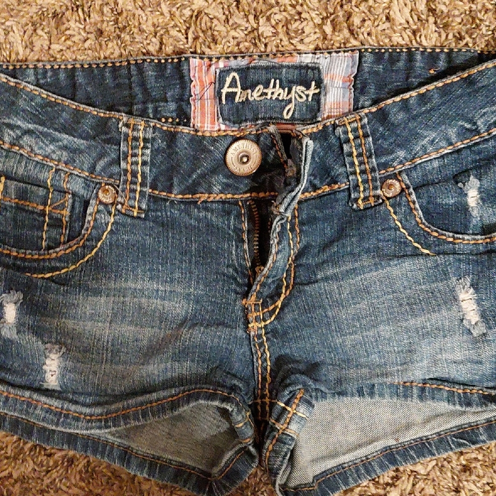 Amethyst Jeans Blue Jean Shorts